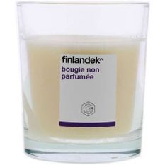 FINLANDEK Bougie non parfumée XL Creme - Verre - 120x150
