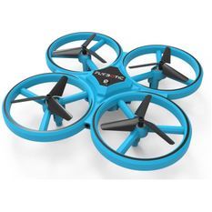 FLASHING DRONE - Mini drone avec LED - FLYBOTIC - Télécommande classique + télécommande mouvement poignet - Looping 360