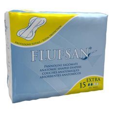 FLUFSAN Changes anatomiques extra pour incontinence moyenne a sévere x15
