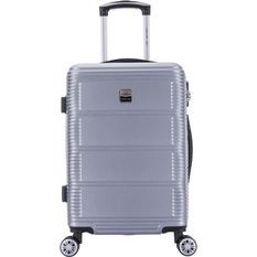 France Bag - Valise cabine 8 roues ABS - Argent