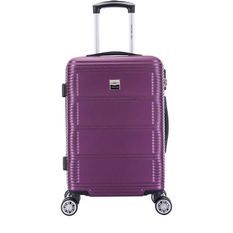 France Bag - Valise cabine 8 roues ABS - Prune