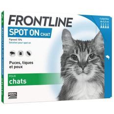 FRONTLINE Spot On chat - 4 pipettes