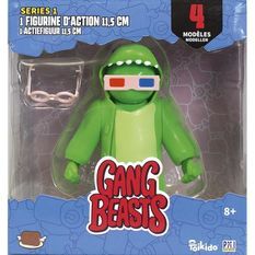 Gang Beasts - 1 Figurine Articulée de 11,5 cm - Lot #3 - Figurines de Collection - Jeux Vidéos - Lansay