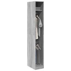 Garde-robe sonoma gris 30x50x200 cm bois d'ingénierie