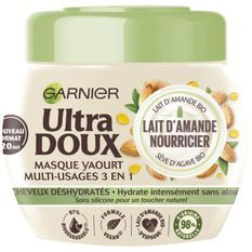 GARNIER Ultra Doux Masque Hydratant Intense Lait d'Amande Nourricier - 320 ml