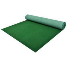 Gazon artificiel avec crampons PP 20 x 1,33 m Vert