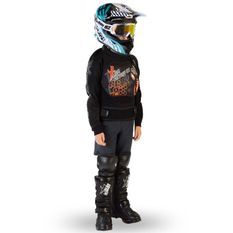 Gilet de protection enfant pour moto et quad orange Xtm factory