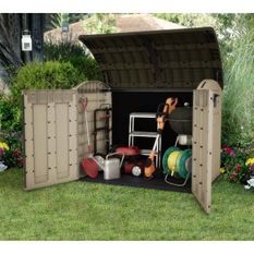 Grand coffre multifonctions en PVC pour le jardin 2000L