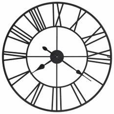 Grande horloge murale vintage XXL – Ø 80 cm