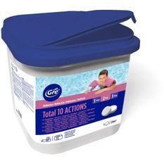 GRE Total 10 actions 5 kg - Galets 250 grs
