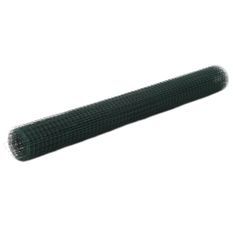 Grillage Acier avec revêtement en PVC 25x1,5 m Vert 4