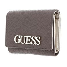 GUESS Portefeuille Taupe Femme