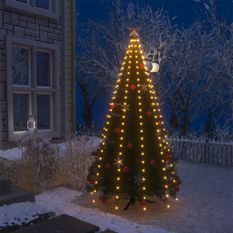 Guirlande lumineuse filet d'arbre de Noël 250 LED 250 cm