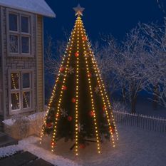 Guirlande lumineuse filet d'arbre de Noël 500 LED 500 cm