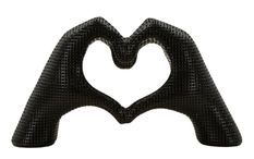 Hands lover noir cm 25x7,5x13,5