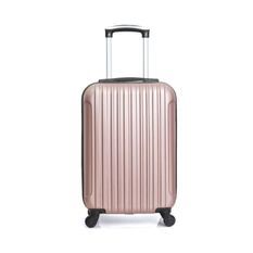 HERO - Valise Cabine Or Rosé 50x35x20 cm 4 Roues ABS