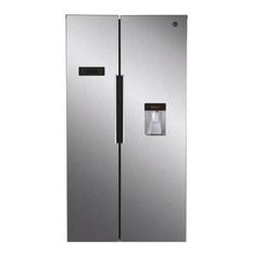 HOOVER HHSBSO6174XWD - Réfrigérateur congélateur Side by Side - 518L (341+177) Silver