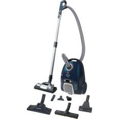 HOOVER TX60PET Aspirateur traîneau avec sac - 3,5 L - 4A++ - 62 dB - 4 brosses - Ultra-maniable 360° - Bleu