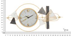 Horloge murale amy cm 120 x 6 x 60