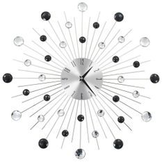 Horloge murale avec mouvement à quartz Design moderne 50 cm 2