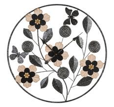 Horloge murale divaker cm ø 67 x 5,5