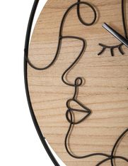 Horloge murale élégante -b- cm ø 60x2
