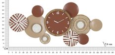 Horloge murale etnique cm 127,6x7,6x61