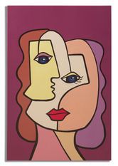 Impression/peinture murale face neuve -b- cm 60x3x90