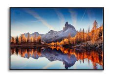 Impression sur toile laquée, cadre c/lake, 90 x 4 x 60 cm