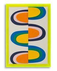 Impression sur toile pop art avec cadre -h- 50 x 3,3 x 70 cm