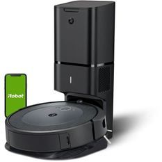IROBOT Roomba i3+ - Aspirateur robot connecté - Batterie Lithium-iOn - Capteurs Dirt Detect - Systeme de vidage automatique du bac