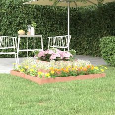 Jardinière 110x110x27 cm Bois de douglas massif