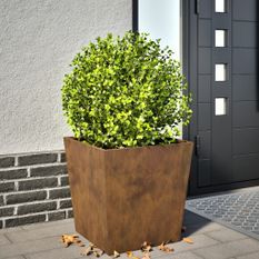 Jardinière 50x50x50 cm acier corten