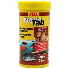 JBL 400 tablettes alimentaire Novotab - Pour poisson d'aquarium - 250ml