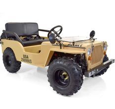 Jeep enfant 150cc semi-automatique Beige
