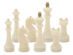 Jeu d'échecs quarzy 8 pièces assorties, dimensions : ø 4,4 x 9,2 cm ; 4,3 x 13,3 cm ; 5 x 16 cm ; 4,5 x 10,3 cm.