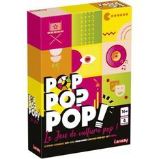 Jeux Lansay - Pop Pop Pop - Culture - Jeu de société - Des 16 ans