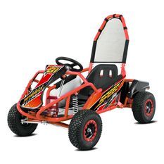 Karting électrique 1000W 48V 20AH rouge Speeder