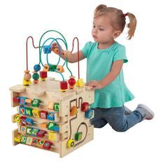 KIDKRAFT - Cube d'activités en bois Deluxe