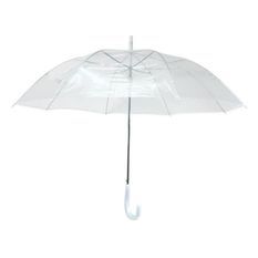 KINSTON Parapluie Canne - Automatique - Transparent
