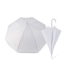 KINSTON Parapluie Canne - Blanc