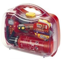 KLEIN - Mallette de pompier avec accessoires pour Enfant