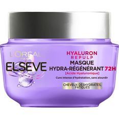 L'OREAL PARIS ELSEVE Hyaluron Repulp Masque Hydra-Régénérant pour Cheveux Déshydratés - 310 ml