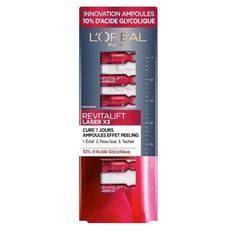 L'OREAL PARIS Revitalift Laser Ampoules Effet Peeling cure 7 Jours 10% Acide glycolique - 7 ml