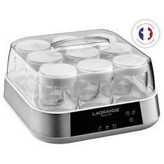 LAGRANGE 459601 LIGNE Yaourtiere-fromagere - 18 W - Inox