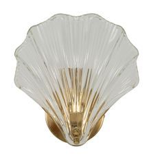 Lampada da muro coquille cm 20x14x22
