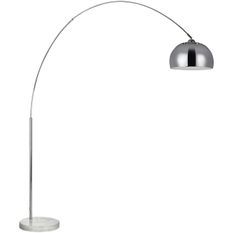 Lampadaire chromé en Arc Sow 200cm