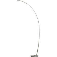 Lampadaire LED métal gris Atixa