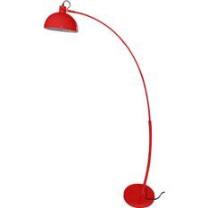 Lampadaire métal rouge Pausini