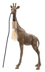 Lampe de table dorée design GIRAFE
